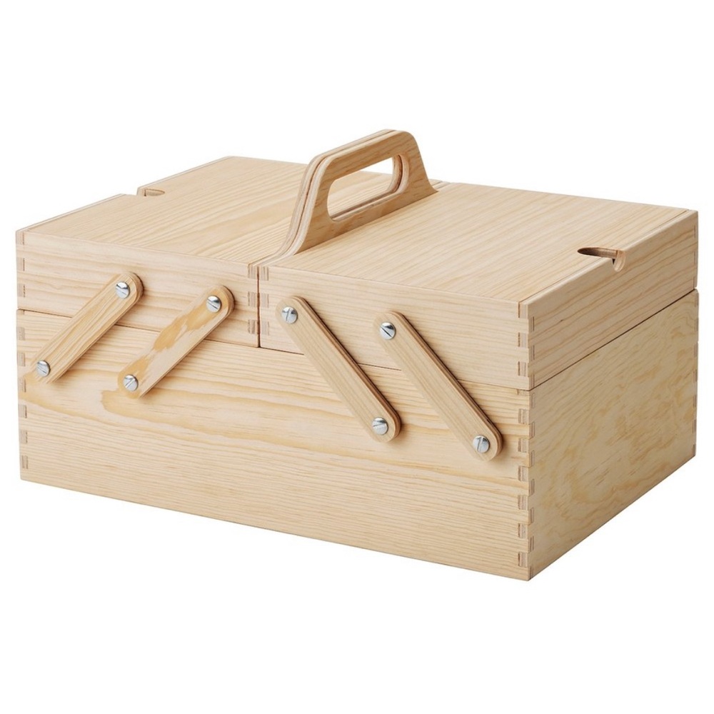 IKEA KLAMMEMACKA Desk Organizer Natural Plywood 13 ¾x8 ¾" 504.288.15